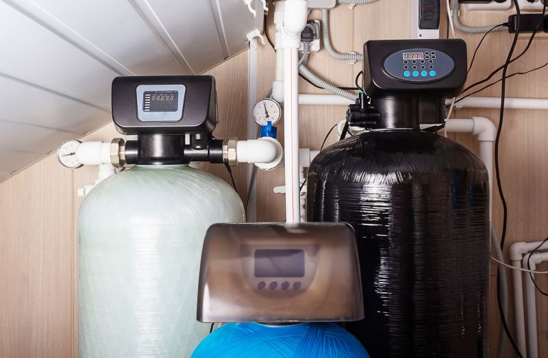 Water Softener System Ready for Use